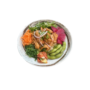 TERIYAKI CHICKEN POKE BOWL