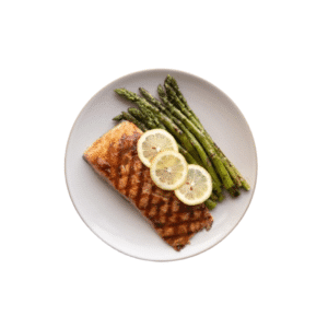 GRILLED SALMON WITH YUZU MISO Big Plate