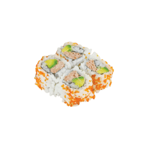 Cooked Tuna Tobiko Inside Out Roll