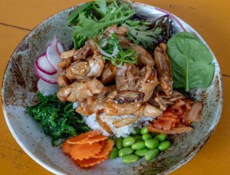 Cooked Tuna Poke Bowl